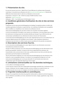 Mentions légales Assurance kidnapping